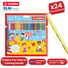 Stabilo Trio Thick Colouring Pencils Assorted Pack of 24