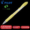 Pilot G-207 Retractable Gel 0.7mm Medium Point Rollerball Pen - Pastel Yellow