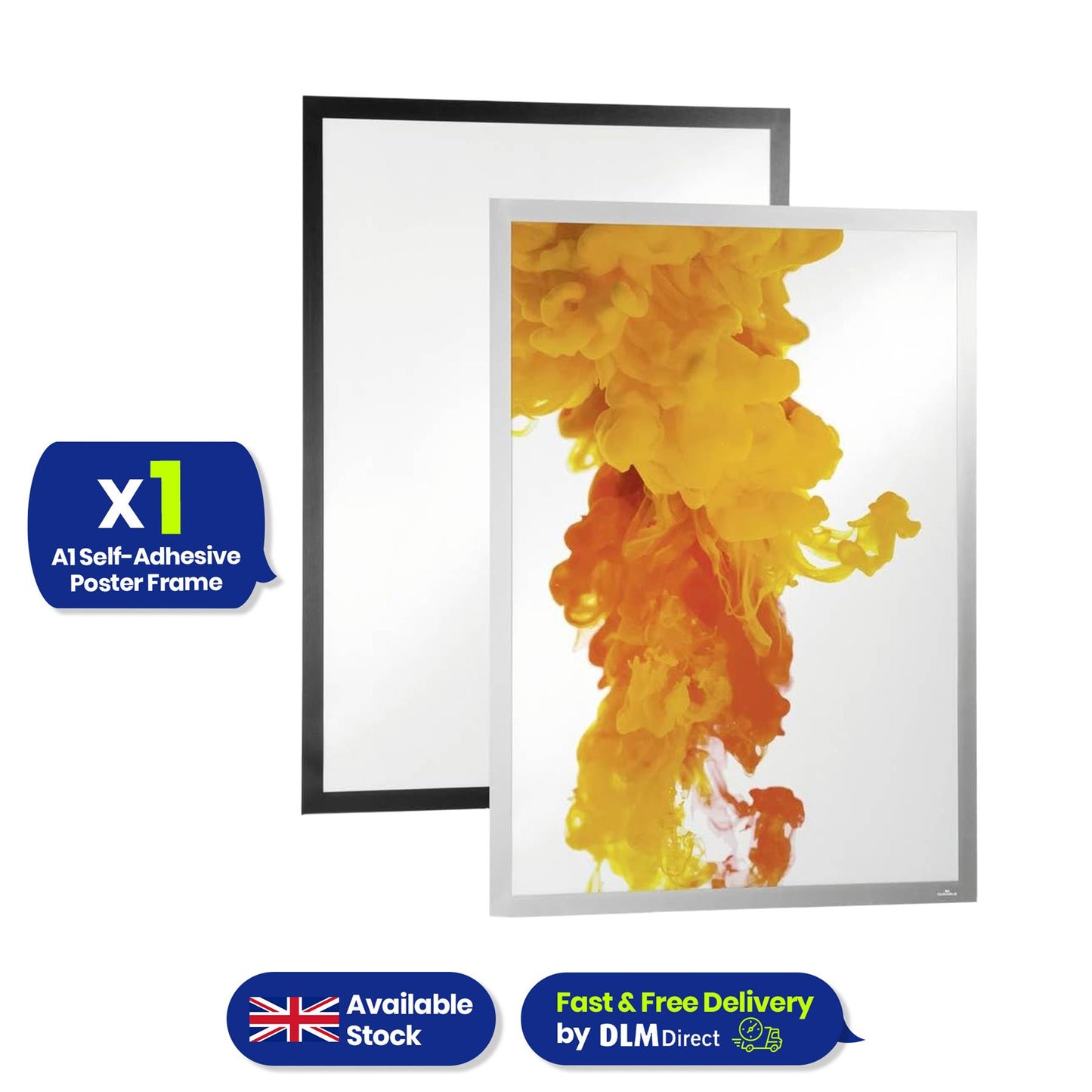 Durable DURAFRAME A1 Magnetic Self-Adhesive Poster Frame UV Resistant