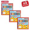 Stabilo Trio Thick Colouring Pencils Assorted Pack of 24