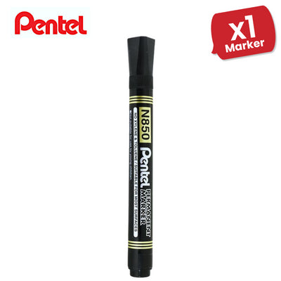 Pentel N850 Permanent Bullet Tip Black Marker