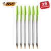Bic Cristal Fun Ball Pen � Green -Pack of 1