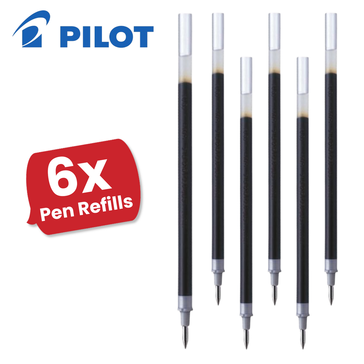 Pilot G1-07 Refill - Red - Single Refill - Pack of 2 to 36
