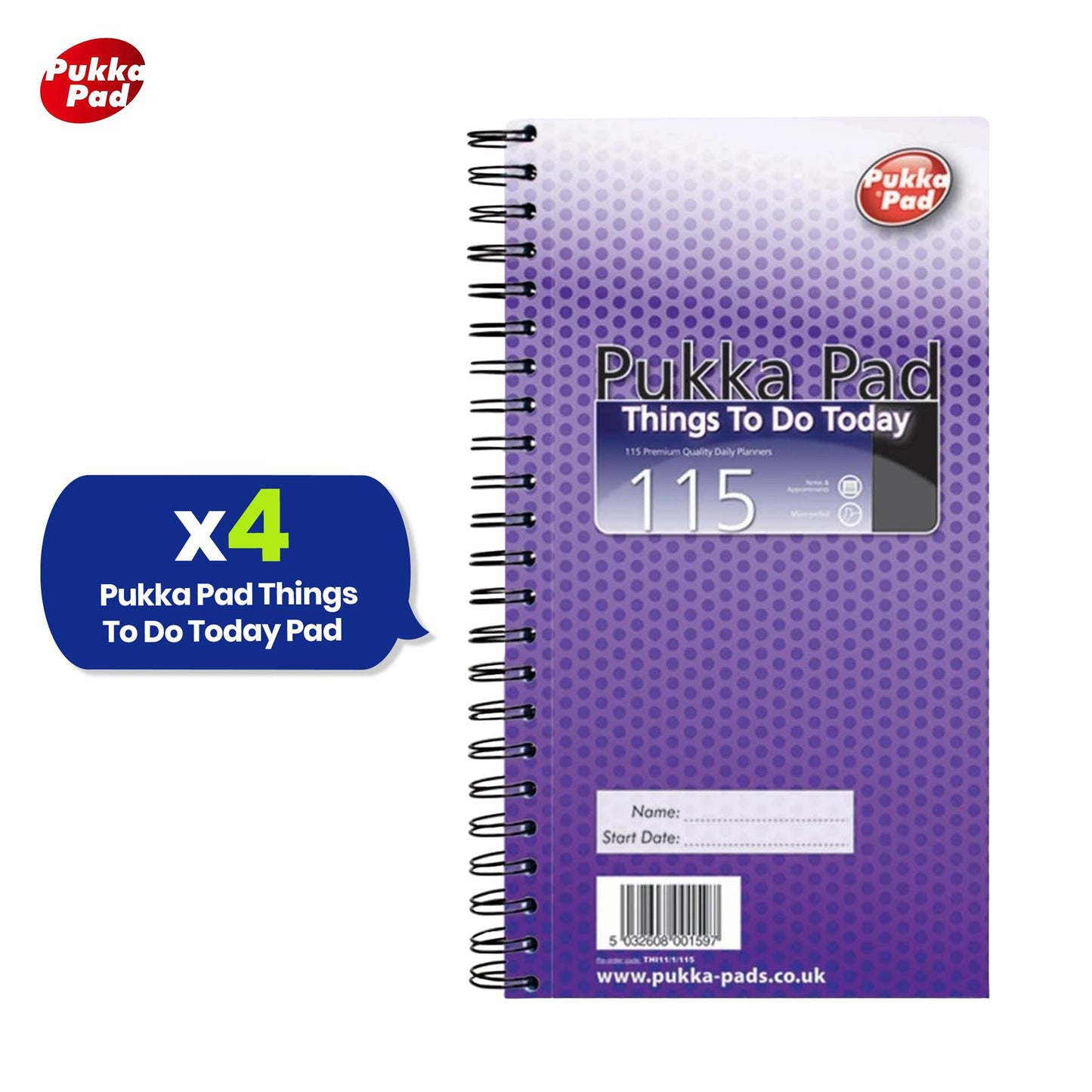 Pukka Pad Things To Do Today - Single4 Packs