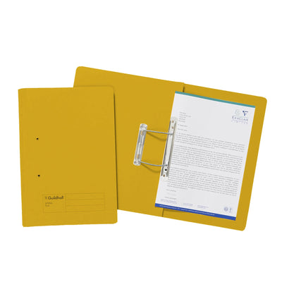 Exacompta Guildhall Spring Manilla Transfer File, 285gsm Blue Angel Certified Folder, Pack of 25