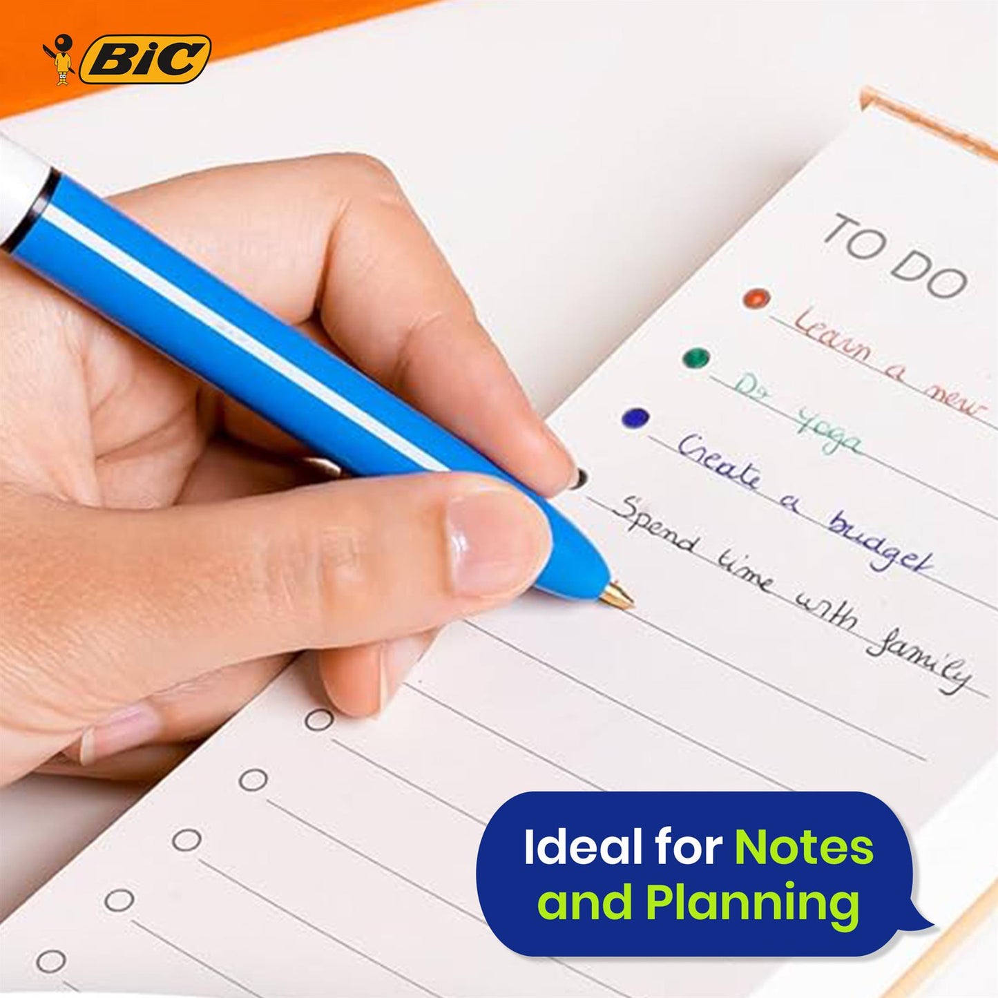 BIC Ballpoint Pen Refills Medium Point Ink Cartridges Biro Refill for Gel Rollerball Fountain Pens for Office School Home