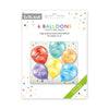 OT001 Happy Birthday Multicoloured 12-inch Latex Party Balloons (6 Pack)