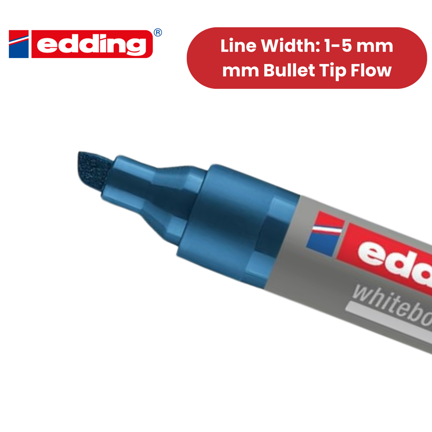 Edding 4-29-4 Pack of 4 Assorted Chisel Tip Markers - 1 to 36 Packs
