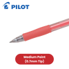 Pilot G207 Neon Red Gel Pens - Smooth & Precise Writing, Refillable, Vibrant Ink
