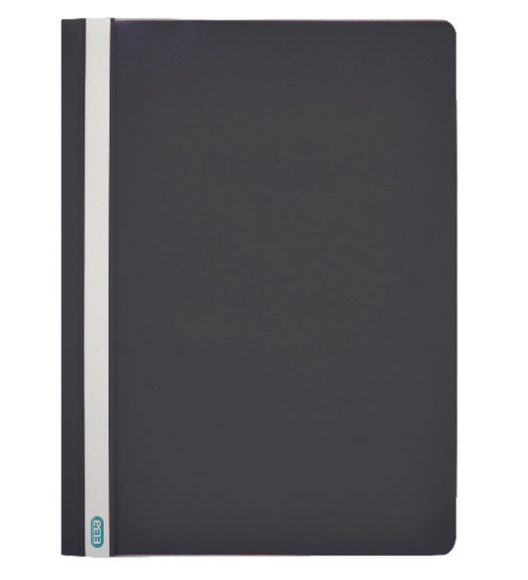 ELBA CLEARVIEW FLDR A4 BLK Pack of 1