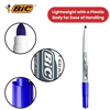 Bic Velleda 1741 Whiteboard Drywipe Markers Blue  - Box of 12 - 1 to 5 Packs