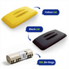 DURABIN 60L Yellow and Black Lids and 25x 110L Recycled Bin Bags Set