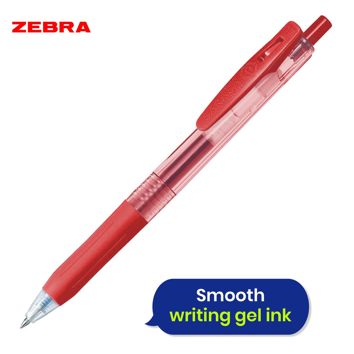 Zebra Gel Pen Plastic Fine Point Pen Home School & Office ( Pack of 3 )