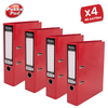 Pukka Brights Lever Arch Files - Red - Box of 10