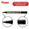 Pentel N850 Permanent Bullet Tip Black Marker