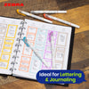 Zebra Double Ended Brush Pen Set with Fine and Brush Tips Felt Pens for Journaling Scrapbooking Planning