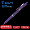 Pilot FriXion Clicker Retractable Erasable Multiple Pens 0.7mm Tip Line Violet