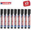 EDDING 360 BULLET TIP BLACK WHITEBOARD MARKERS - Single