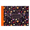 Pukka Pad A4 Visitor Log Book Black 96 Pages Floral Hardcover Sign In Book for Office or School
