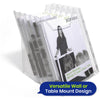Large COMBIBOXX A4 Literature Holder Wall-Mounted or Tabletop Durable