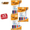 Bic Velleda 1741 Whiteboard Drywipe Assorted Marker - Pack of 8 - 1 to 5 Packs