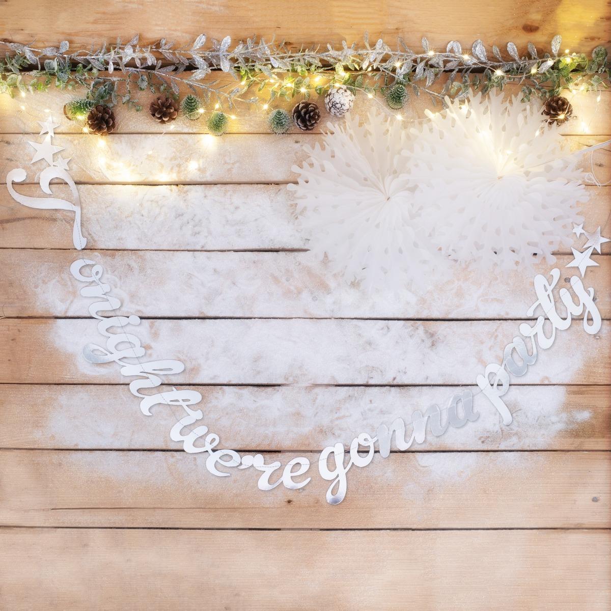 OTW118 Stitched Garland - Tonight We're Gonna Party - New Years Eve