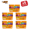 BIC Kids Felt Tip Pens with Medium Blocked Tip 24 Colours