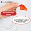 Rocketbook Beacons - Reusable Whiteboard Scan Sticker for Digital Notes, pack 5