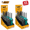 BIC Mega Standard Utility Lighter Blue & Black - Box of 10