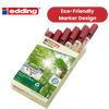 edding 28 Ecoline whiteboard marker - red  - round tip 1.5-3 mm