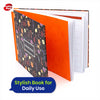Pukka Pad A4 Visitor Log Book Black 96 Pages Floral Hardcover Sign In Book for Office or School