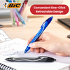 BIC Gelocity Quick Dry Gel Pens Black Ink Medium Point