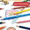 BIC Kids ECOlutions Pencils  Assorted Colours - Wallet of 18